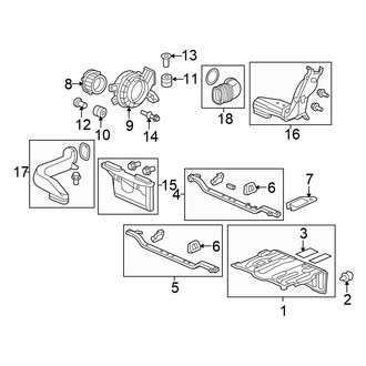 Honda OE - Electrical Components (Case & Fan, Integrated Motor Assist)