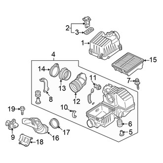 Honda OE - Engine / Transaxle - Air Intake