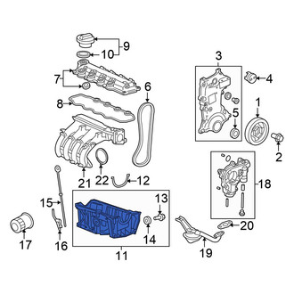 Honda OE - Engine Oil Pan