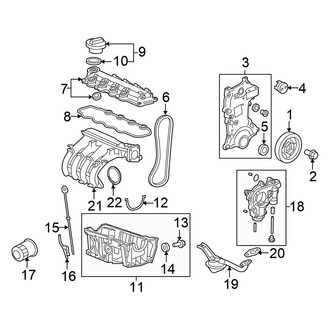 Honda OE - Engine / Transaxle - Engine Parts