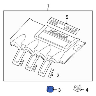 Honda OE - Engine Air Duct Insulator