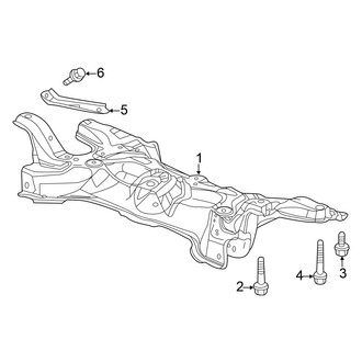 Honda OE - Front Suspension - Suspension Mounting