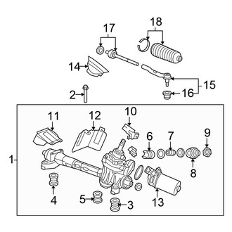 Honda OE - Steering Gear & Linkage