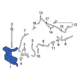Honda OE - Washer Fluid Reservoir
