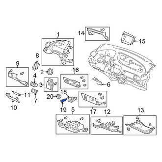 Honda OE - 12 Volt Accessory Power Outlet
