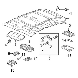 Honda OE - Roof - Interior Trim