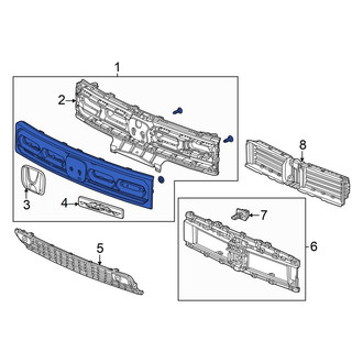 Honda OE - Front Upper Grille