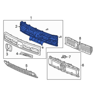 Honda OE - Front Lower Grille