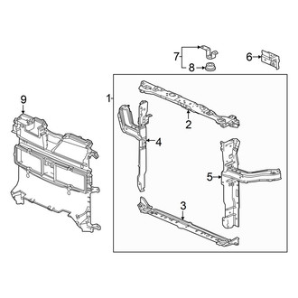 Honda OE - Radiator Support