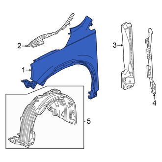 Honda OE - Front Right Fender