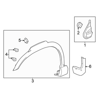 Honda OE - Fender - Exterior Trim