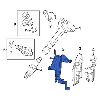 Honda OE - Engine Control Module (ECM) Bracket