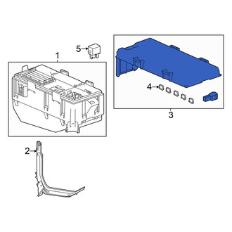 Honda OE - Fuse and Relay Center Cover