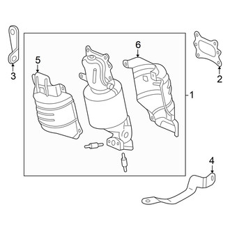 Honda OE - Exhaust System - Manifold