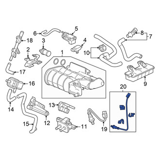 Honda OE - Front Upper Oxygen Sensor
