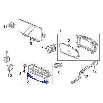 Honda OE - Lower Instrument Panel Trim Panel