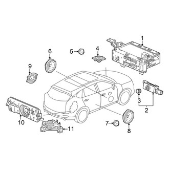 Honda OE - Instrument Panel - Sound System