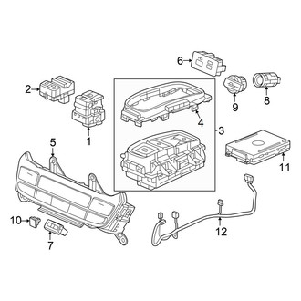 Honda OE - Console - Electrical Components