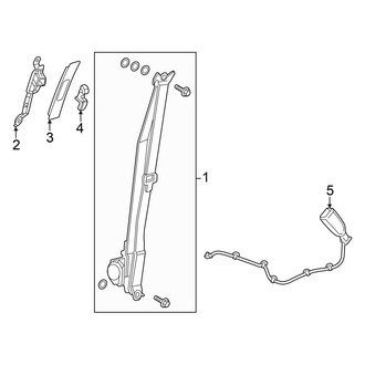 Honda OE - Restraint Systems - Front Seat Belts