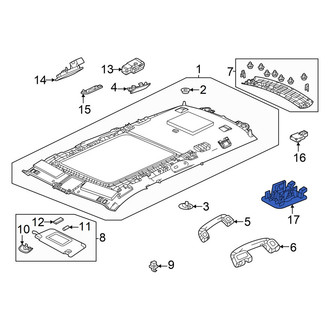 Honda OE - Rear Cargo Area Light