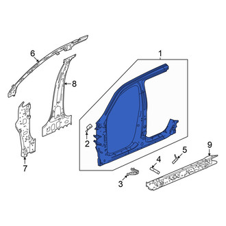 Honda OE - Left Inner Uniside