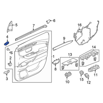 Honda OE - Front Upper Courtesy Light