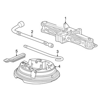 Honda OE - Rear Body & Floor - Jack & Components
