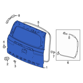 Honda OE - Rear Liftgate