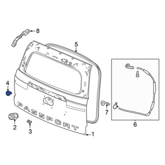 Honda OE - Liftgate Grommet