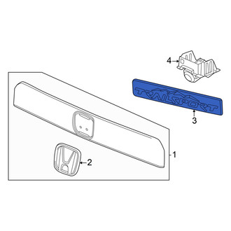 Honda OE - Rear Hatch Emblem