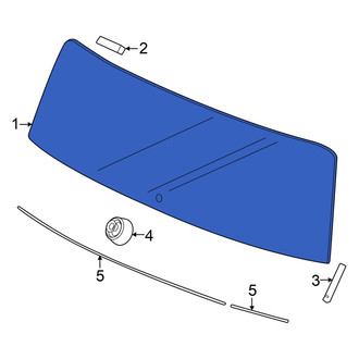 Honda OE - Rear Liftgate Glass