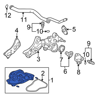 Honda OE - Engine Water Pump