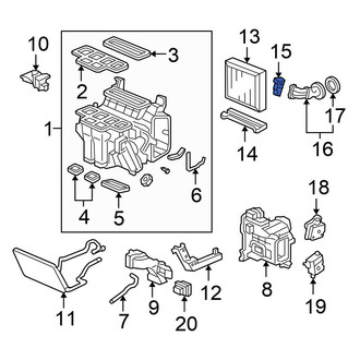 Honda OE - A/C Expansion Valve