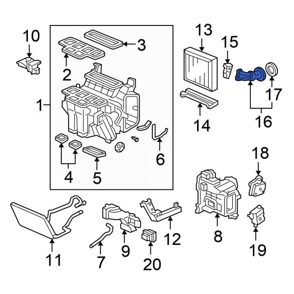 A/C Refrigerant Hose