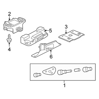Honda OE - Electrical - Tire Pressure Monitor Components
