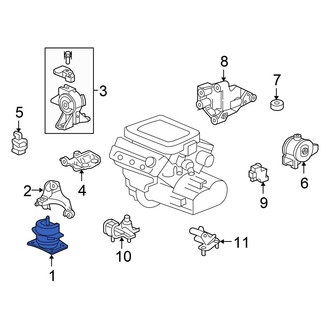 Honda OE - Front Engine Mount