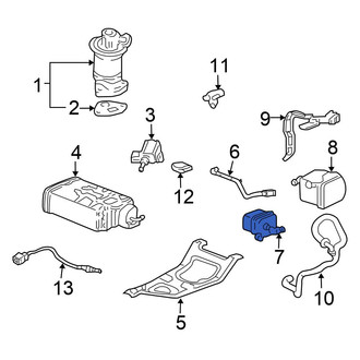 Honda OE - Vapor Canister Filter