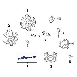 Honda OE - Tire Pressure Monitoring System (TPMS) Sensor