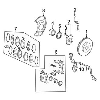 Honda OE - Front Suspension - Brake Components (RT / RTL / RTS / Sport)