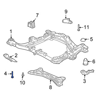 Honda OE - Front Engine Cradle Bolt