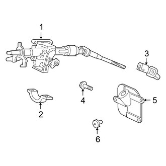 Honda OE - Steering Column Assembly
