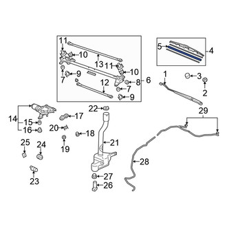 Honda OE - Wiper Blade Refill