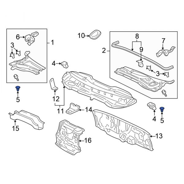 Cowl Cover Clip