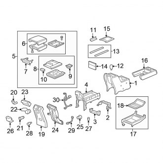 2014 Honda Ridgeline Center Consoles & Parts — CARiD.com