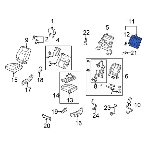 Seat Back Panel