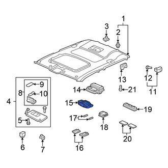 Honda OE - Reading Light