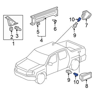 Honda OE - Trunk Light Bulb