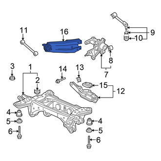 Honda OE - Rear Right Suspension Control Arm