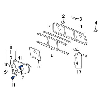 Honda Ridgeline Window Hardware — CARID