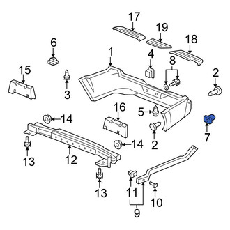Honda OE - Fender Liner Grommet